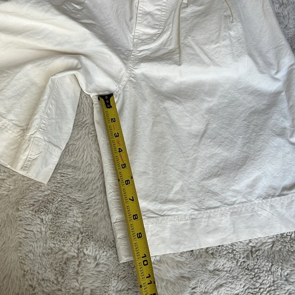 Free People high street Pleated  wide leg Shorts in optic white - Picture 7 of 10